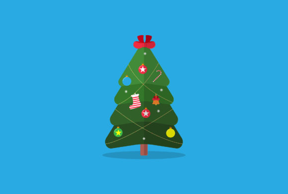 Christmas Illustration for Seasonal Design