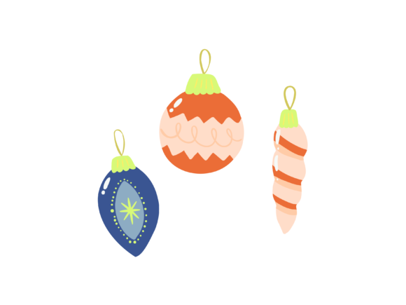 Christmas Illustration Tree Decoration