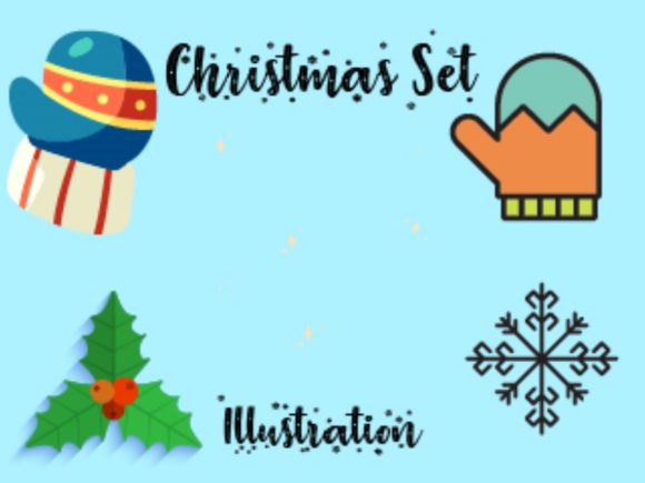 Christmas Vector Bundle Set for Kids 23