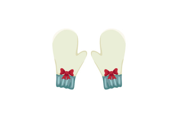 Christmas White-Blue Illustration Design