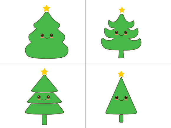 Kawaii Christmas Illustration-038
