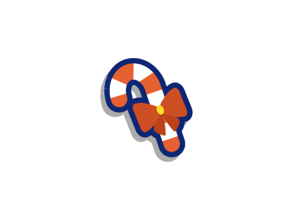 Red Candy Stick Illustration