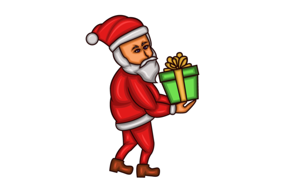 Santa Illustrations for Christmas Content